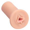 Мастурбатор-вагина телесного цвета с рёбрышками внутри тоннеля Pornhub Ribbed Pussy Stroker  94860