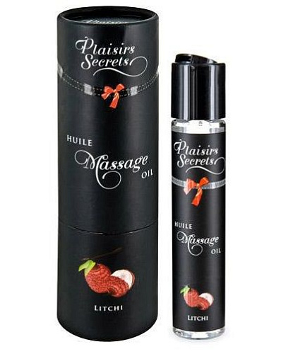 Массажное масло с ароматом личи Plaisir Secret Huile de Massage Gourmande Litchi 826000 (59 мл)