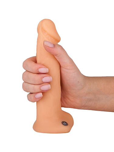 Фаллопротез телесного цвета на чёрной резинке Сумерки богов №2 1005-02 BX DD