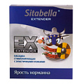 Прозрачная стимулирующая насадка Sitabella Extender «Ярость норманна» 1410