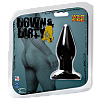 Чёрная анальная пробка Topco Sales Wildfire Down Dirty 4 Butt Plug 1101103 (11 см)