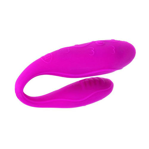 Лиловый вибратор для двоих с дистанционным управлением Baile Vox Vibe BI-014210