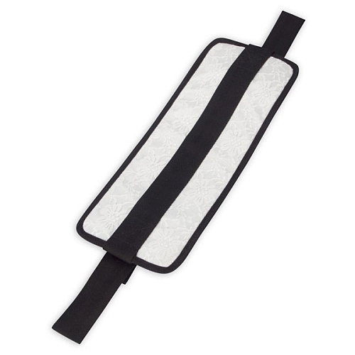 Белая поддержка с кружевом Lux Fetish Doggy-Style LF1326R2