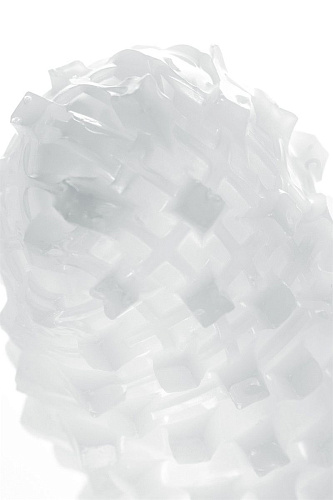 Прозрачый карманный мастурбатор Tenga BLOCK EDGE POT-003