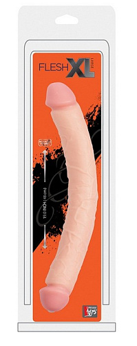 Двусторонний реалистичный фаллоимитатор телесного цвета Dream Toys FLESHXL DOUBLE DONG 20742 (48 см)