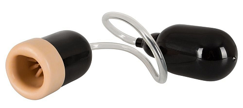 Вакуумный мастурбатор-ротик чёрного цвета Orion Blow Job Sensation  0518620