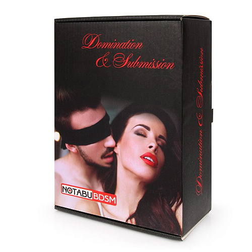 Большой эротический набор БДСМ в красном исполнении Bior toys NTB-80654