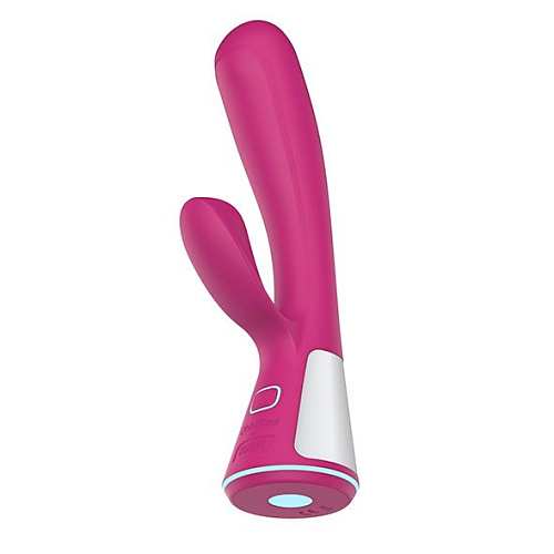 Розовый интерактивный вибратор OhMiBod Kiiroo Ohmibod Fuse E28506 (18 см)
