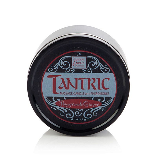 Массажная свеча с ароматом граната и имбиря California Exotic Novelties Tantric Soy Pomegranate Ginger SE-2254-20-1