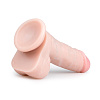 Телесный фаллоимитатор EDC Wholesale Realistic Dildo ET170SKN (17,5 см)