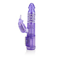 Фиолетовый вибромассажёр с клиторальным кроликом California Exotic Novelties My First Jack Rabbit SE-0610-10-3 (21 см)