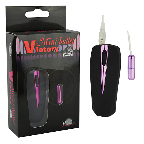Фиолетовая вибропуля Howells Victory Mini Bullet 35002-purple