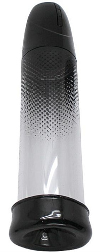Чёрно-серая вакуумная помпа с эффектом памяти Eroticon PUMP X6 30495