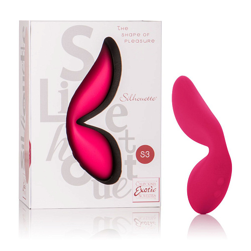 Красный вибромассажёр California Exotic Novelties Silhouette S3 SE-4588-45-3 (12,75 см)