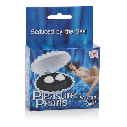 Вагинальные жемчужины молочного цвета California Exotic Novelties Pleasure Pearls SE-1300-00-3