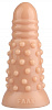 Телесная анальная втулка с шипиками Сумерки богов 1016-69 BX DD (18 см)