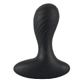 Чёрная анальная вибровтулка Orion Ano 0587931 (10,5 см)