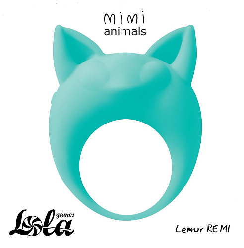 Зелёное эрекционное кольцо Lola toys Lemur Remi 7000-05lola