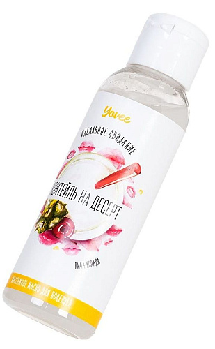 Массажное масло для поцелуев с ароматом пина-колады ToyFa «Коктейль на десерт» 722115 (100 мл)