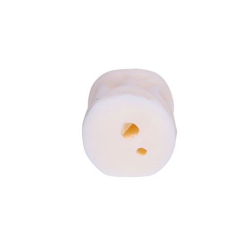 Вибрирующий тугой мастурбатор телесного цвета Baile BM-009157