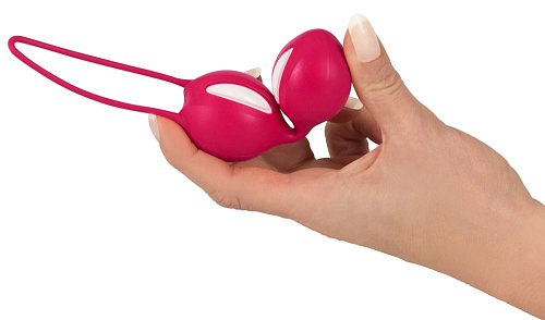 Красные вагинальные шарики Fun Factory Smartballs Duo 34135