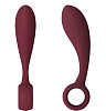 Бордовый стимулятор для мужчин Lelo Bob Bordeaux LEL1050 (9,6 см)