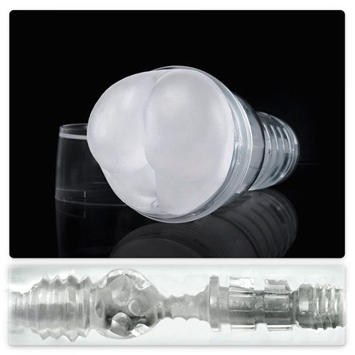 Прозрачный мастурбатор-попка Fleshlight Jack Ass Crystal FL903