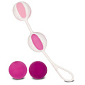 Розовые вагинальные шарики Fun Toys Geisha Balls 2 FT10202