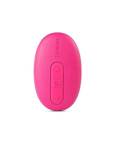 Сливово-розовое виброяйцо с пультом ДУ Svakom Elva SCB-02-PMR