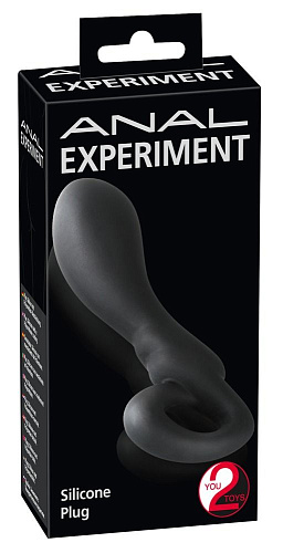 Чёрный анальный стимулятор Orion Anal Experiment 0515116 (11 см)