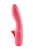 Розовый вибратор с усиками NMC ULTI CLIMAX RECHARGEABLE VIBRATOR 111855 (17 см)