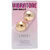Золотистые вагинальные шарики Seven Creations Vibratone dua-balls 7224GD
