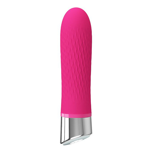 Розовый мини-вибратор Baile Sebastian BI-014611-1 (12,4 см)