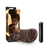 Коричневый мастурбатор-вагина Blush Novelties Hot Chocolate Brianna BL-73516