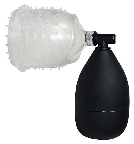 Прозрачная вакуумная помпа для головки Orion One-hand BlowJob 0501522