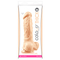 Большой телесный фаллоимитатор NS Novelties Colours Pleasures Thick 8 Dildo NSN-0405-41 (23,8 см)