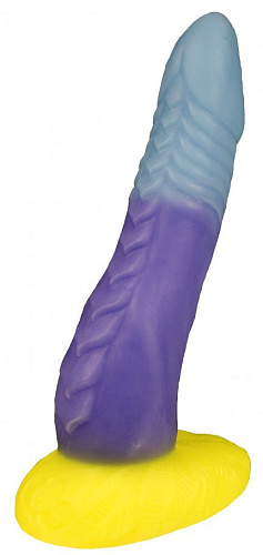 Разноцветный фаллоимитатор Erasexa «Феникс» large zoo80
