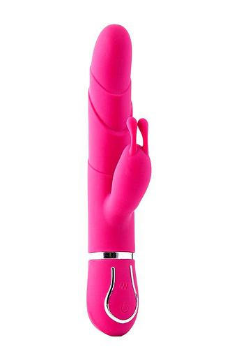 Розовый вибратор-кролик Dream Toys 10-SPEED FLORAL FANTASY 21479 (22 см)