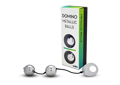 Металлические вагинальные шарики Seven Creations RANGE DOMINO METALLIC BALLS H00104