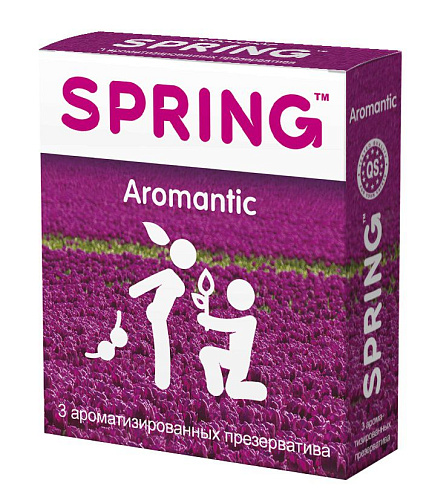 Ароматизированные презервативы SPRING AROMANTIC №3 (3 шт)