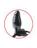 Чёрный страпон с ручным насосом Pipedream Inflatable Vibrating 6 PD3957-23 (15,5 см)