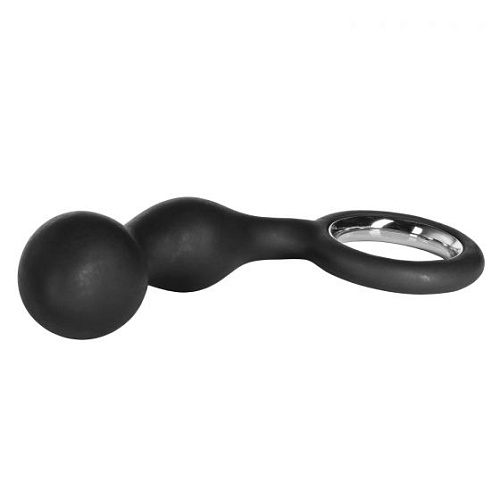 Чёрный анальный стимулятор California Exotic Novelties Silicone Booty Exciter SE-0417-20-2 (10,75 см)