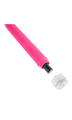Неоново-розовый вибратор Pipedream Neon Luv Touch Vibe PD1140-11 (17 см)