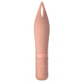 Бежевый мини-вибратор Lola toys Airy’s Mystery Arrow 9602-02lola (15,2 см)