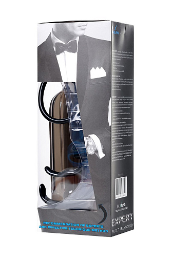 Помпа-массажёр с удобным рычагом для откачки воздуха, дымчатая Sexus 709013