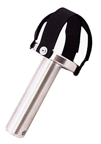 Серебристый универсальный адаптер для больших игрушек LoveMachines FMA0408