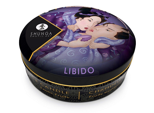 Массажная свеча с ароматом экзотических фруктов Shunga Exotic Fruits 4602