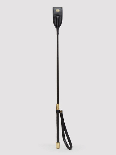 Чёрный стек Fifty Shades of Grey Bound to You Faux Leather Riding Crop FS-80142 (57 см)