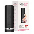 Мастурбатор чёрного цвета Kiiroo ONYX 2 TELEDILDONIC MASTURBATOR BOBBI EDEN E28469