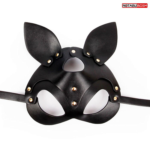 Чёрная маска с ушками и заклепками Bior toys NTB-80651